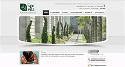 Desktop Screenshot of ecovilaresort.com.br
